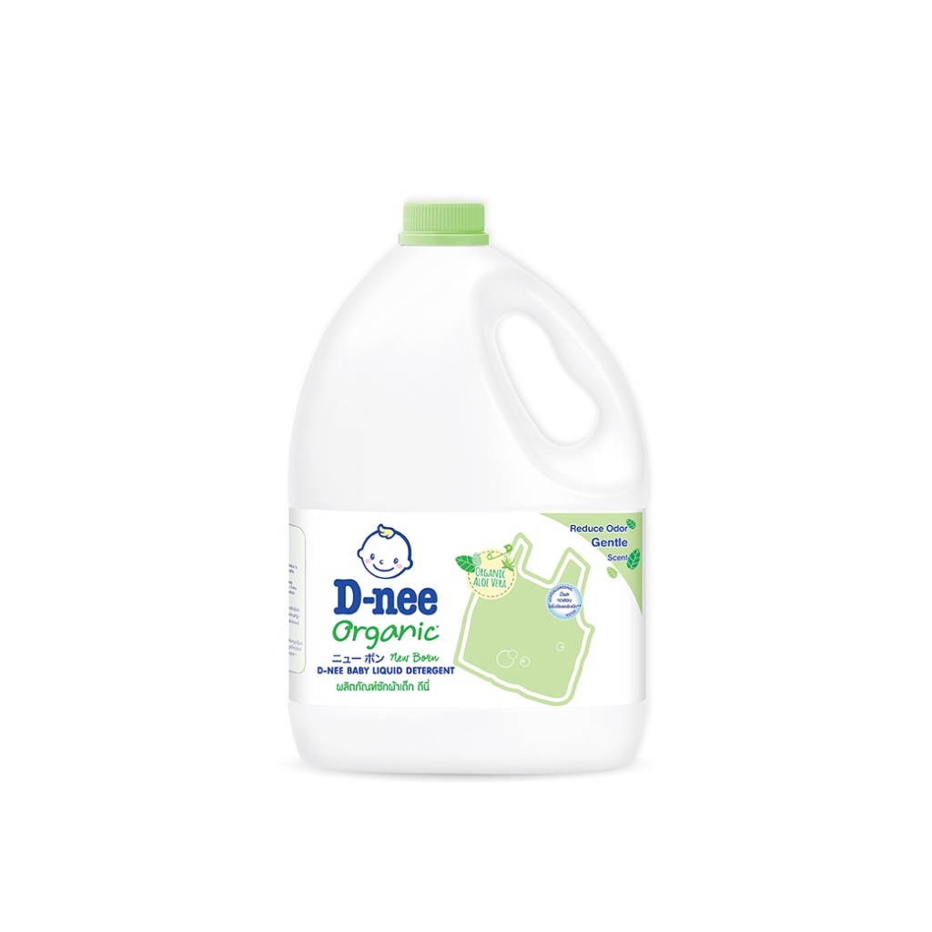 Nước giặt quần áo em bé D-nee Xanh Lá 3L