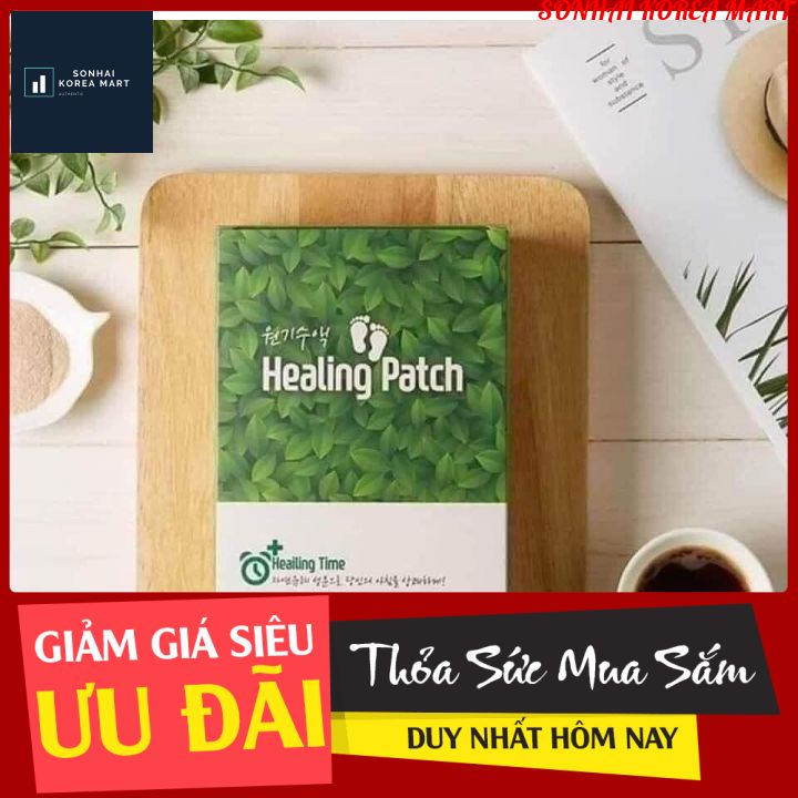 Miếng dán thải độc chân healing patch hàn quốc 30 miếng