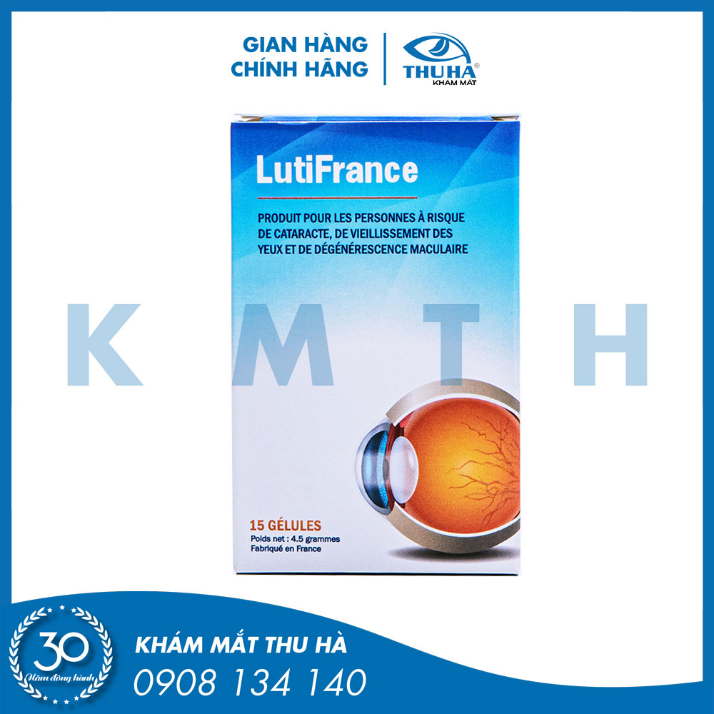 Viên uống bổ Mắt LutinFrance - Pháp - Chính hãng