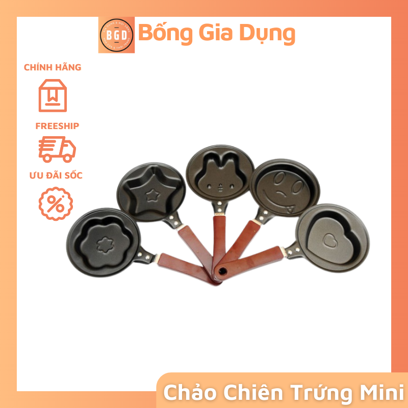 Chảo Chiên Trứng MiNi Hình Ngộ Nghĩnh.