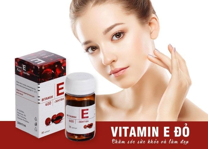 Vitamin E Đỏ Chính Hãng Nga 270mg
