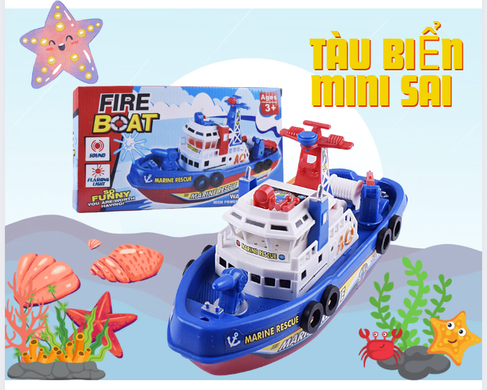 (hàng sẵn) Thuyền điện cứu hộ dành cho trẻ em,tàu cao tốc đồ chơi thuyền đồ chơi dưới nước,món đồ thích hợp làm quà tặng cho trẻ nhỏ  .món đồ an toàn cho trẻ khi chơi và thân thiện với môi trường.