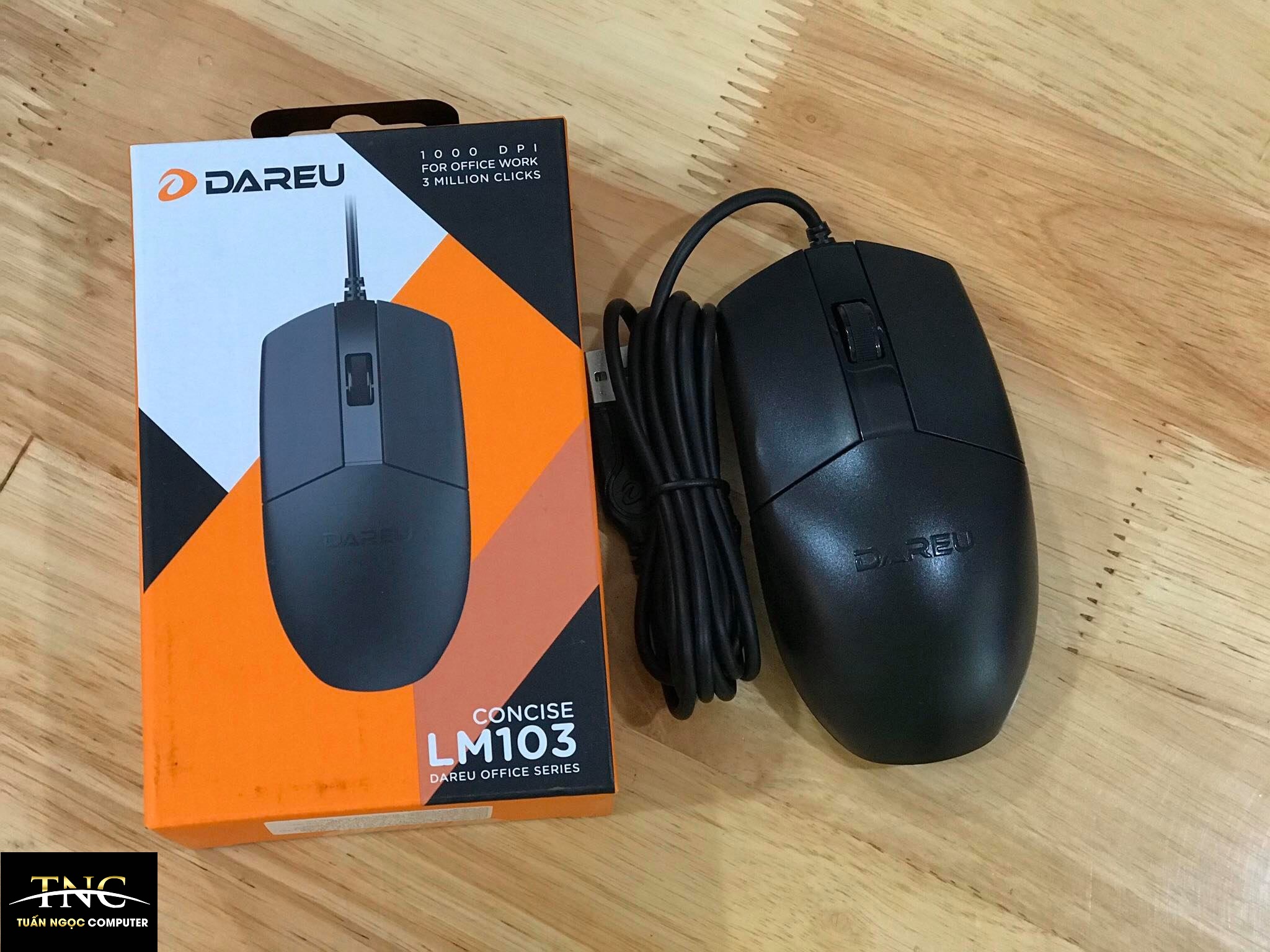 Chuột chơi game Dareu LM103 Black