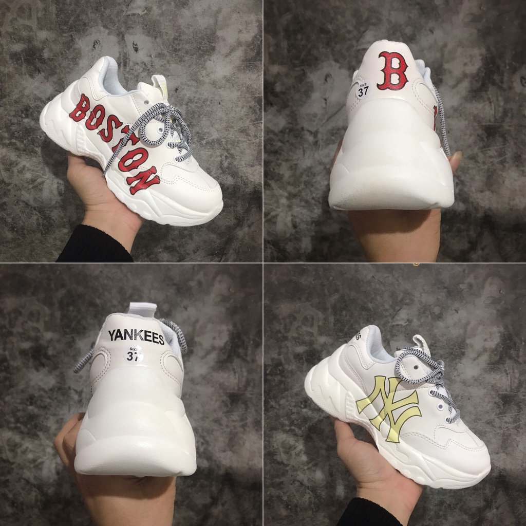 Giày MLB các màu Ny Boston Hot Trend thể thao sneaker, hàng Full box Full bill