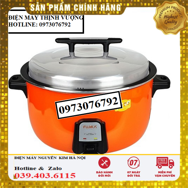 Nồi cơm điện công nghiệp Fujika -NKMedia /Cuckoo 40l - nồi cơm điện men chống dính , bảo hành 12 tháng, uy tín chất lương