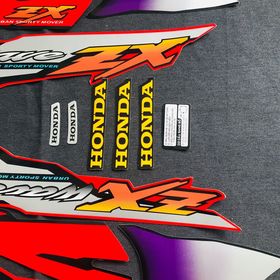 Tem honda wave zx