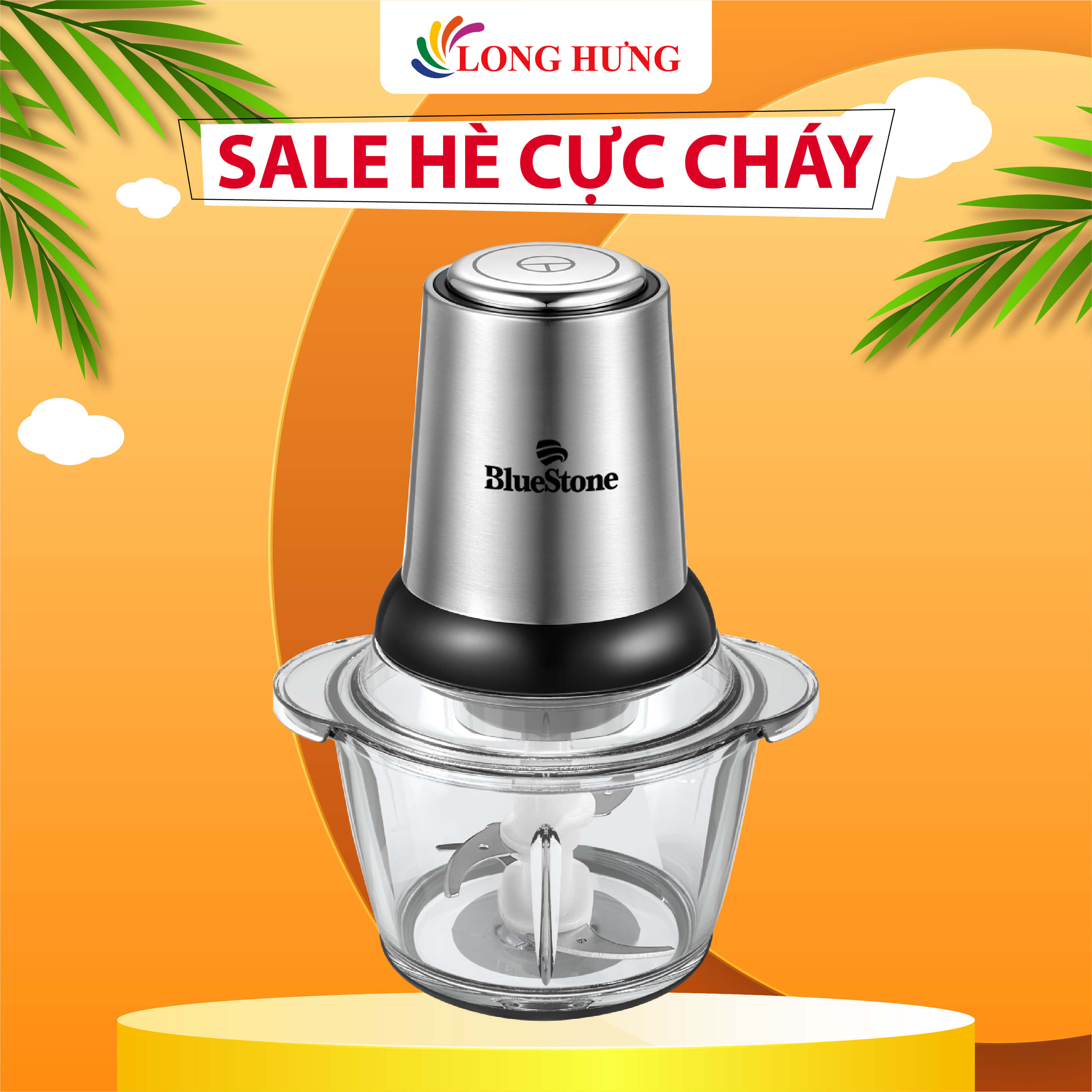 Máy xay thịt Bluestone CHB-5135 - Hàng chính hãng - Dung tích cối 1.2L