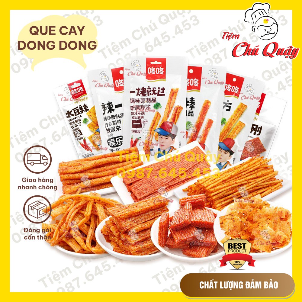 [HCM]QUE CAY DONG DONG -- Đồ ăn vặt nội địa [Tiệm Chú Quậy]