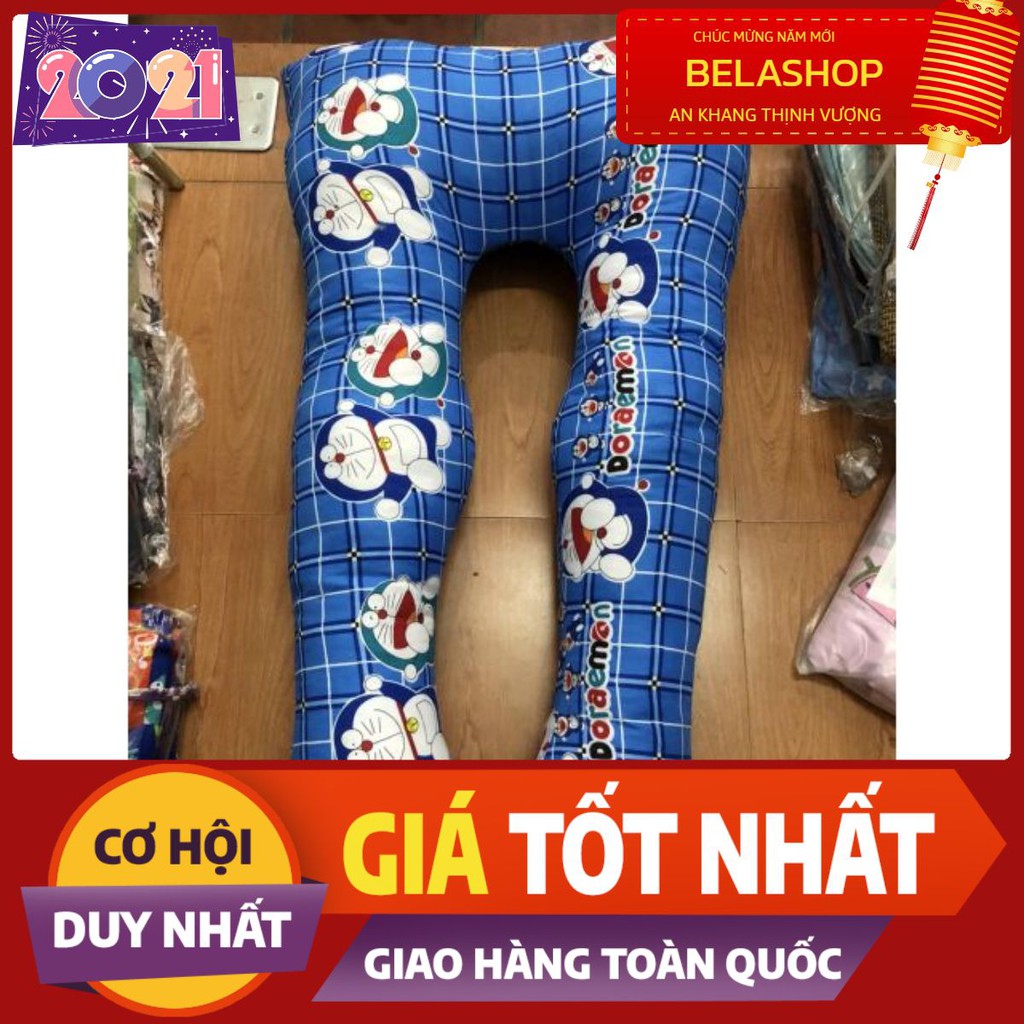 Gối ôm bà bầu chữ u mẫu doremon