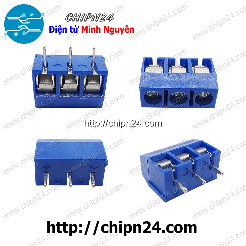 Domino KF301 (5MM) (Terminal, Cầu đấu dây cọc nguồn 2/3/4p) - [Chọn Loại]