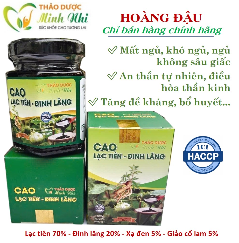 Cao lạc tiên - đinh lăng - Ngủ Ngon Tròn Giấc