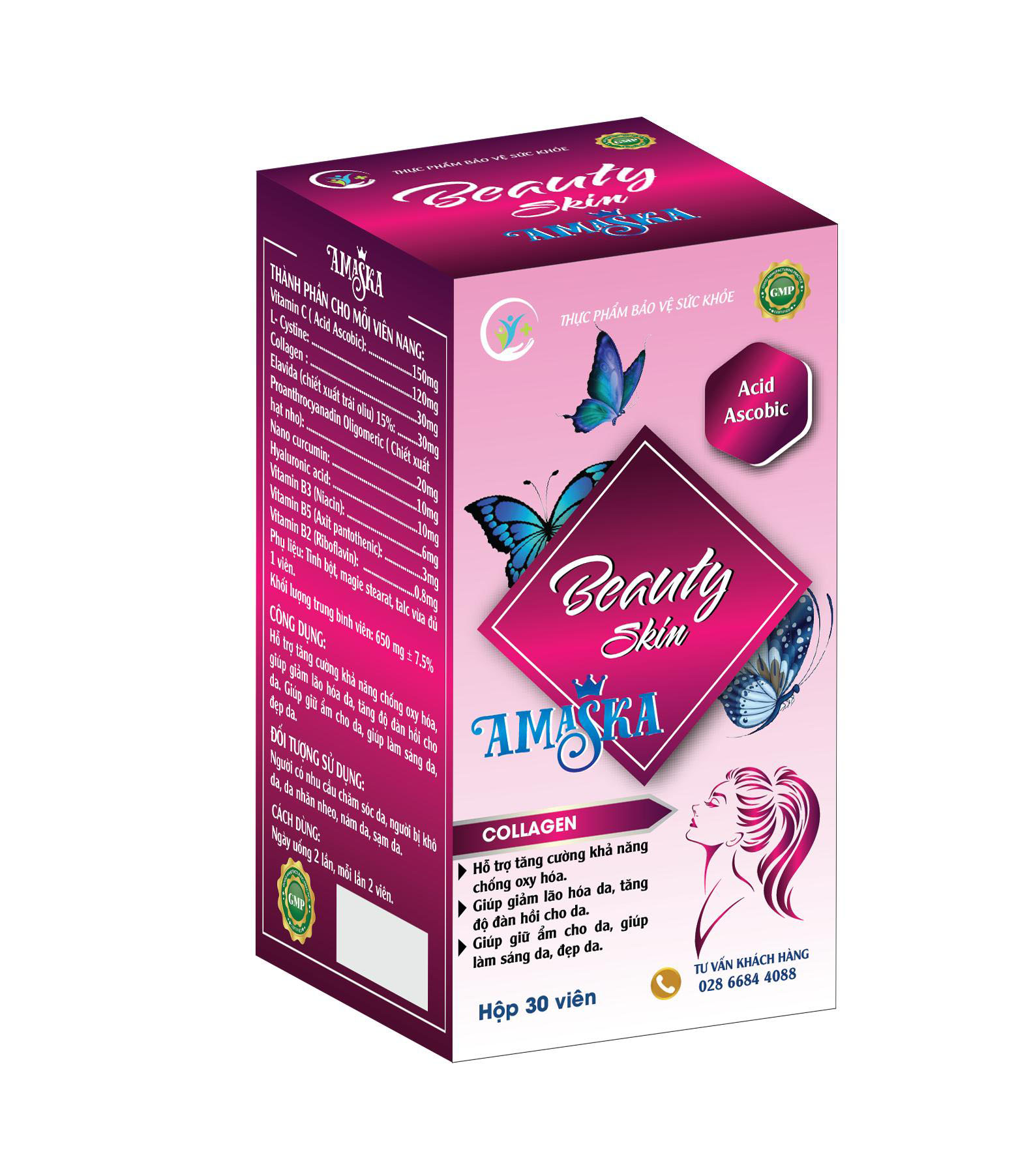 Viên uống sáng da Beauty Skin
