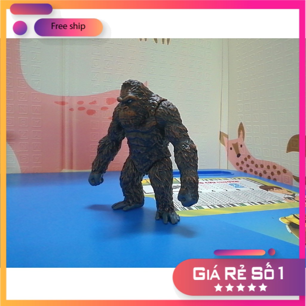 Mô hình Quái vật King Kong 2021 17x18 cm ( Godzilla vs Kong - MonsterVerse ) [Đồ Chơi Trẻ Em]