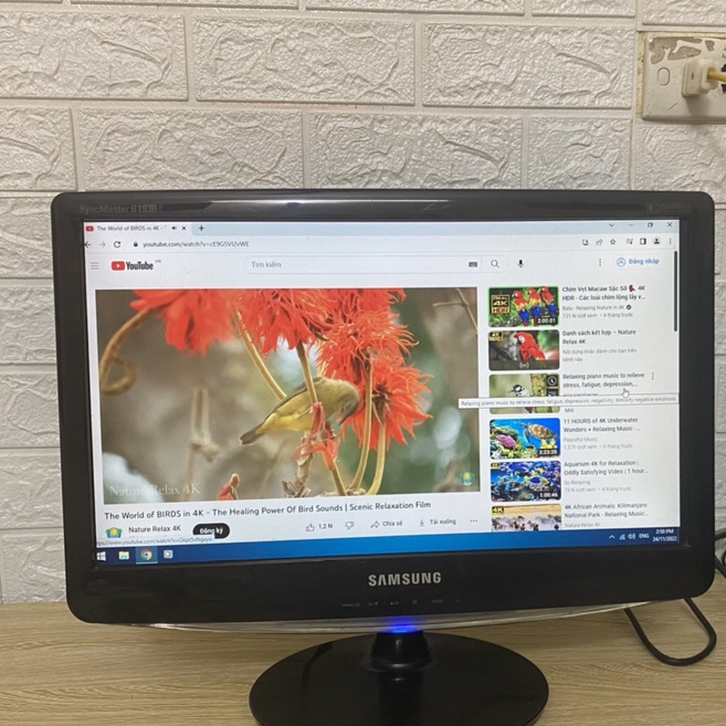 Màn hình samsung 19 inh đẹp như hình hàng thanh lý văn phòng sáng đẹp