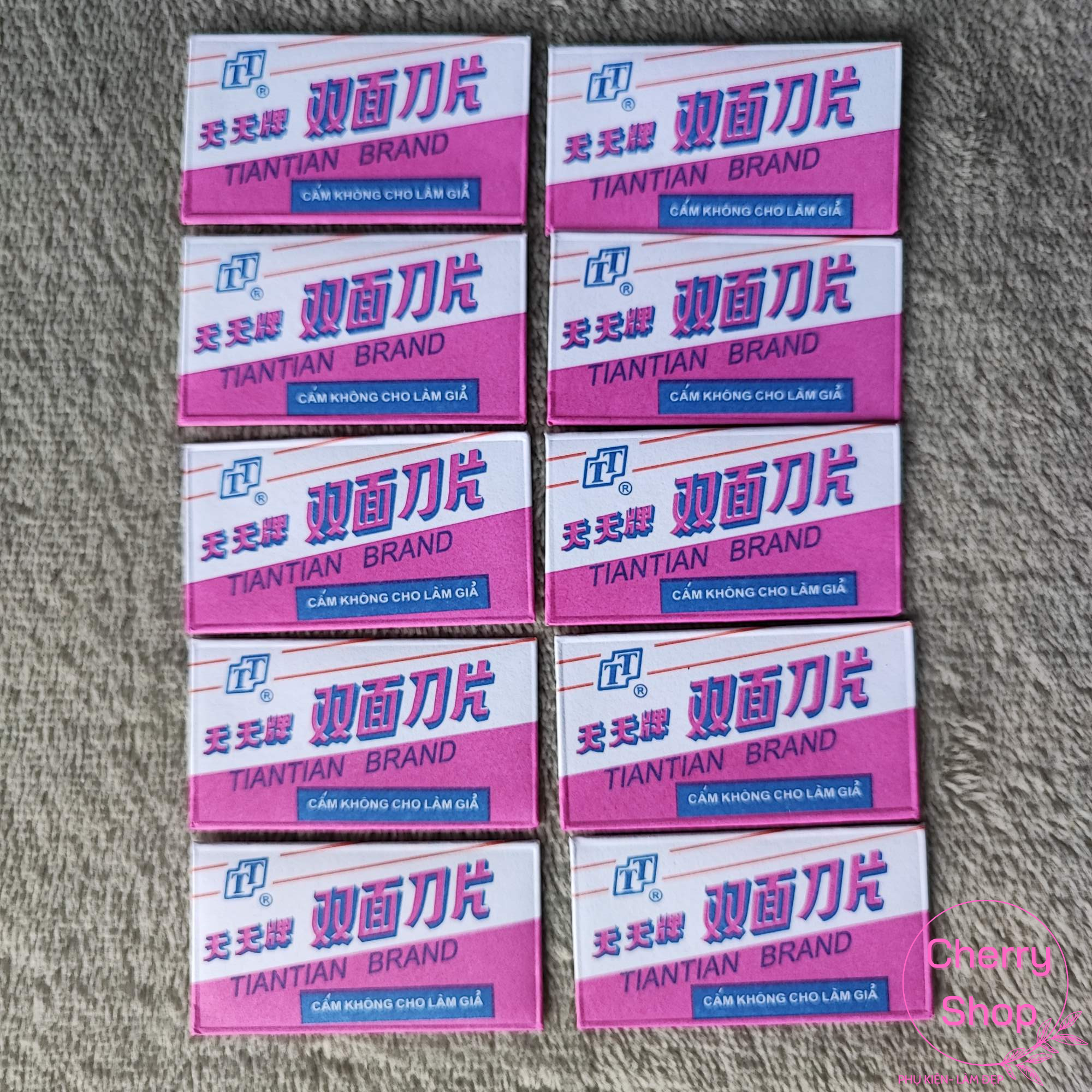 Dao lam lưỡi lam đen tian hộp 10 lưỡi