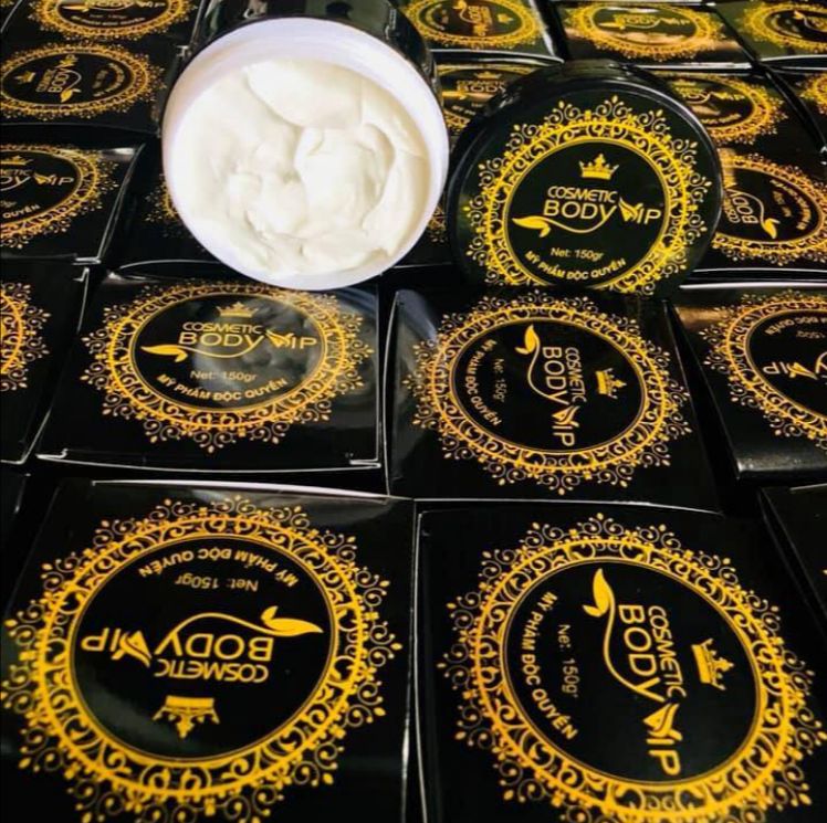 Kem Body Vip làm trắng da..