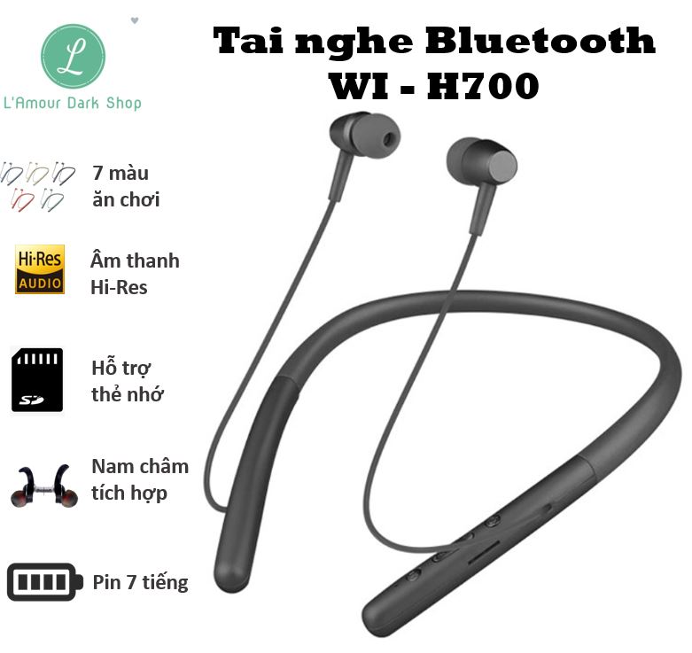 Tai nghe Bluetooth Wireless WI-H700