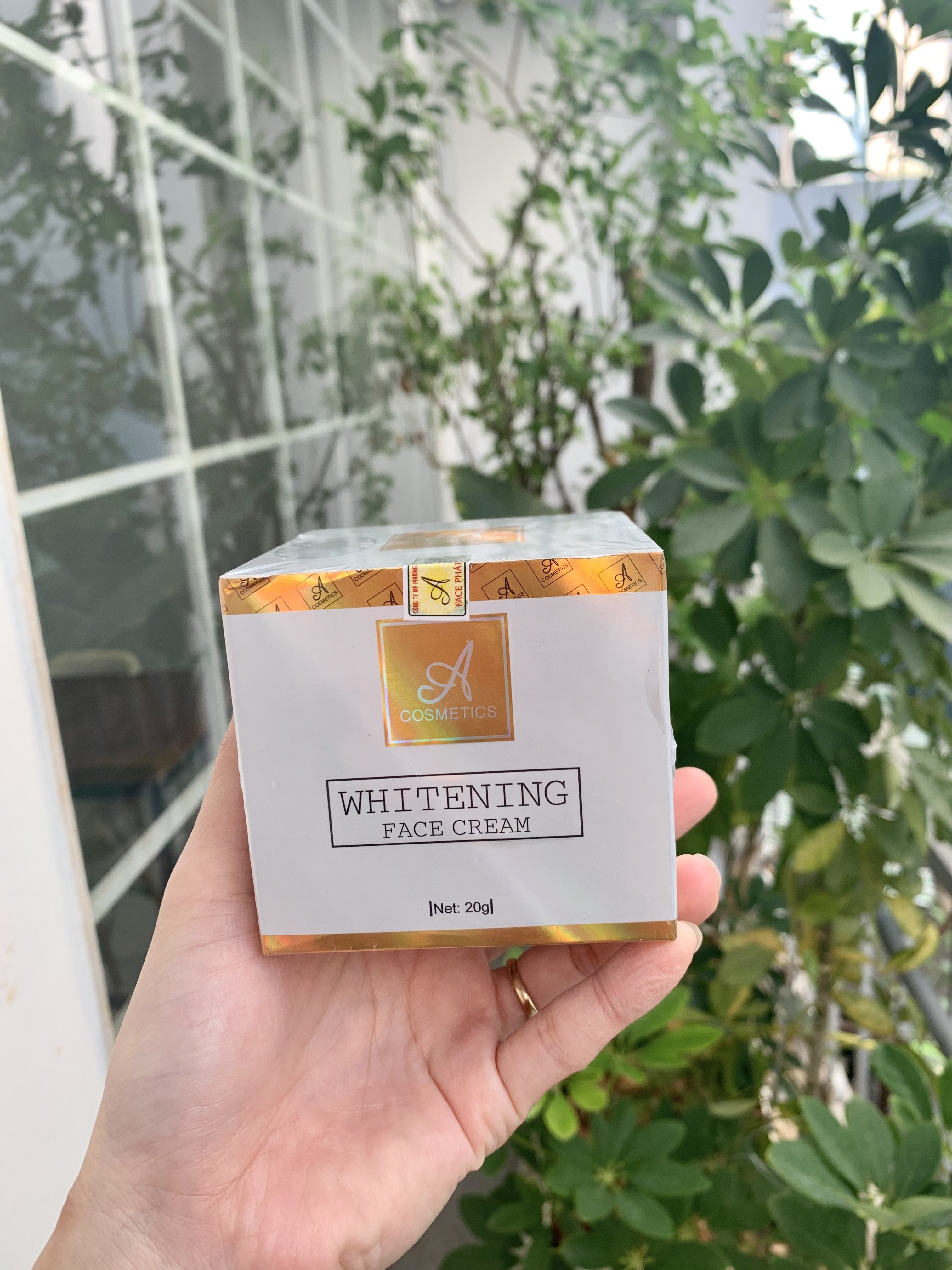 Kem dưỡng trắng da a cosmetic mỹ phẩm phương anh whitening face cream 20gr