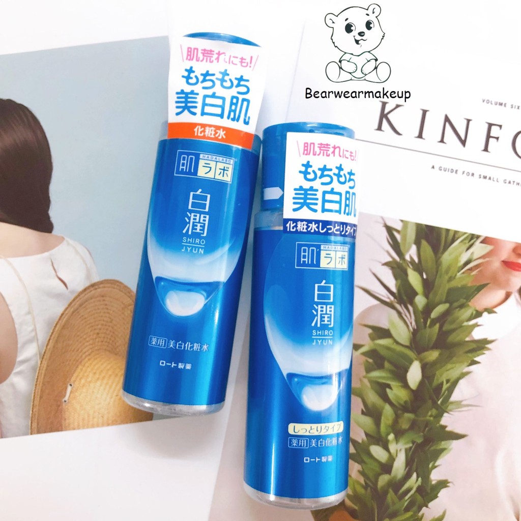 Nước hoa hồng Hada Labo Whitening Lotion Nhật Bản 170ml