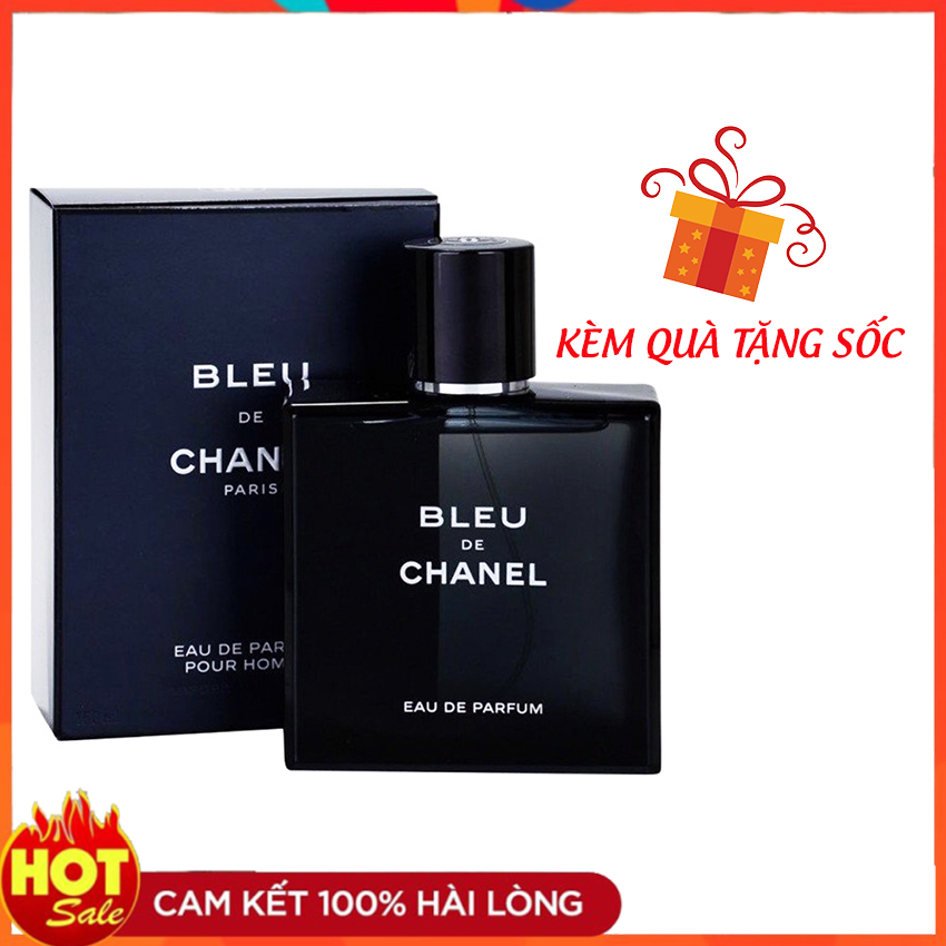 -Nước hoa nam C.H.A.N.E.L Bleu EDP-NYM 01-Nước hoa với hương thơm sang trọng nam tính mạnh mẽ với 3 tầng hương hàng cam kết loại 1