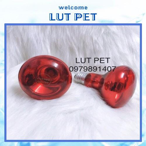 Bóng đèn sưởi ấm cho chó mèo - bóng đèn sưởi hồng ngoại cho cún con gà thú cưng gia súc gia cầm