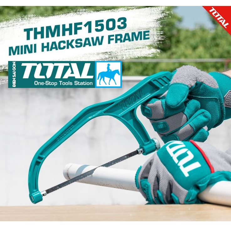 Cưa sắt mini 150mm total chính hãng thmhf1503