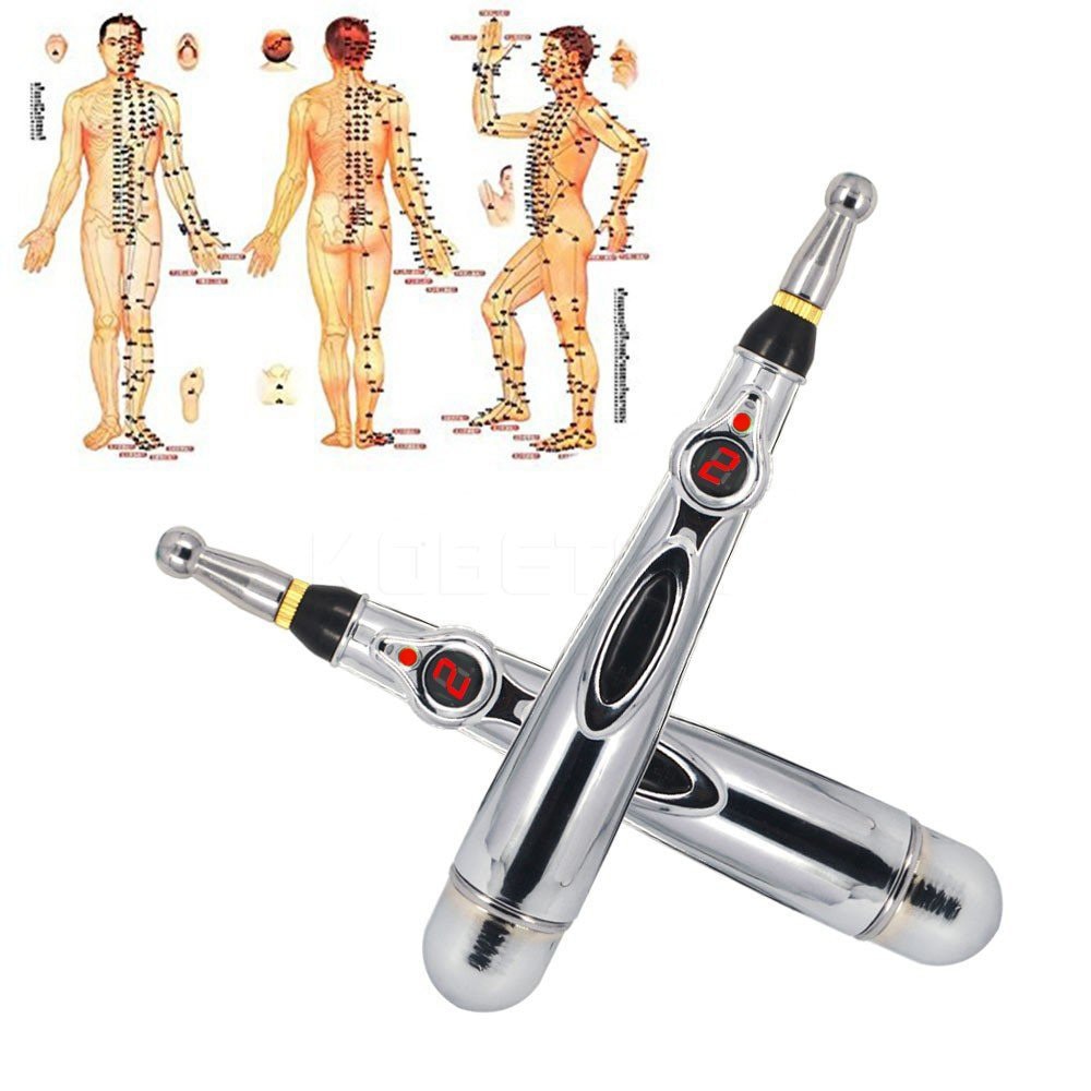 ZZOOI Electronic Acupuncture Pen Electric Meridians Laser Therapy Heal