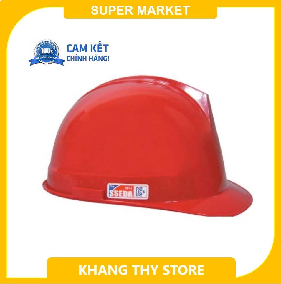Mũ bảo hộ lao động Hàn Quốc SSEDA,bảo vệ đầu an toàn,bảo vệ sức khỏe ,bảo vệ ánh nắng ,mưa và sự khắc nghiệt của thời tiết - tặng khăn mặt cotton cao cấp