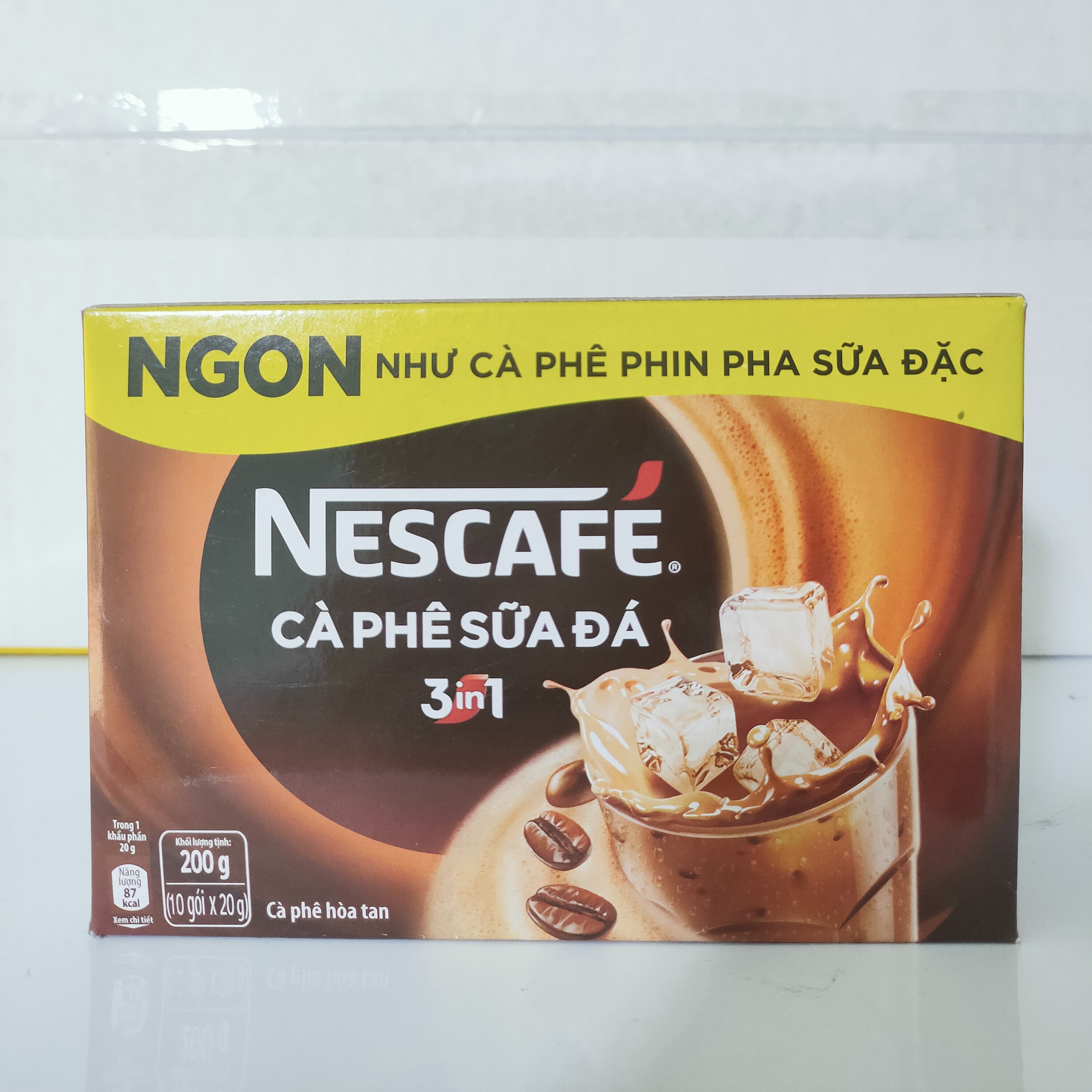 Cà phê nescafe sữa đá 3in1 10*20g