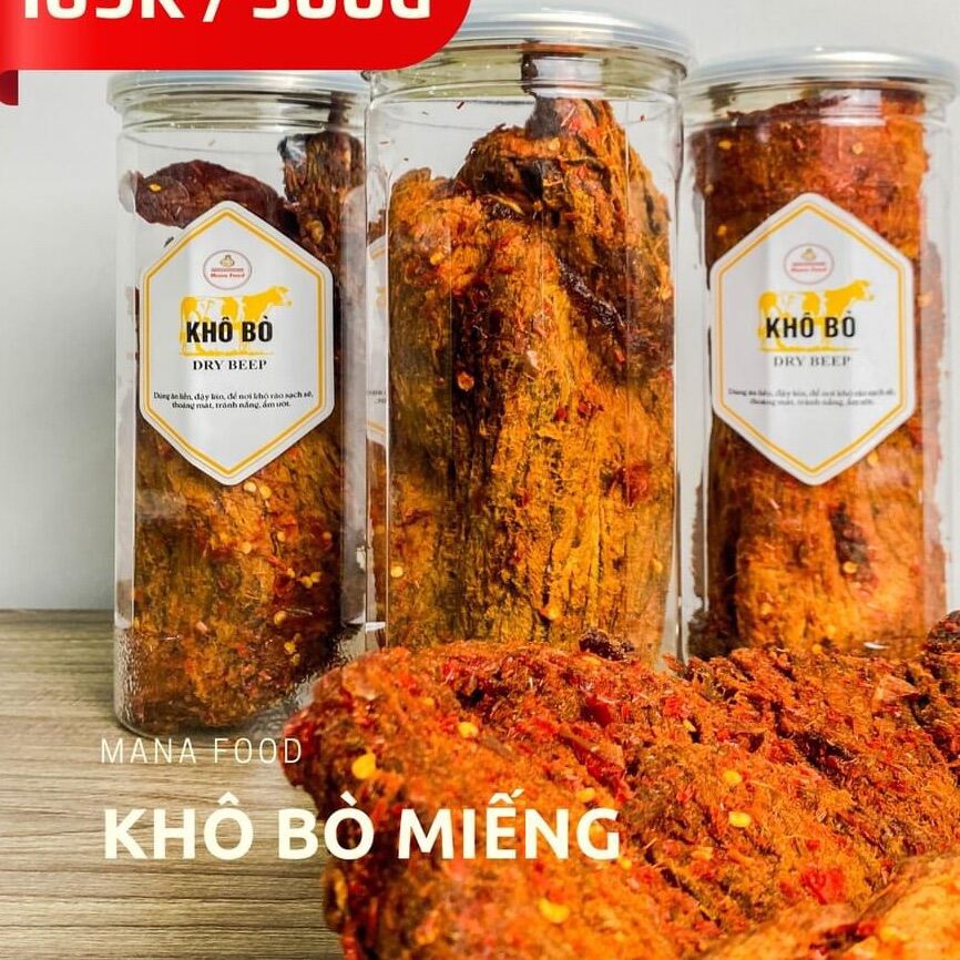 [ 300gram ] Khô bò miếng Hồng Ngự loại 1 siêu ngon