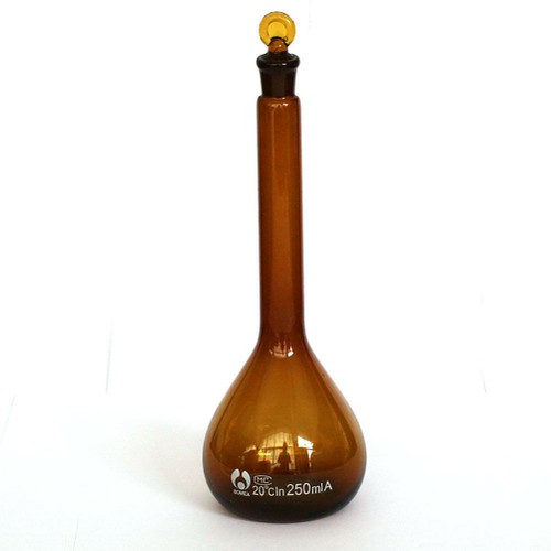 Bình định mức màu nâu 25ml của Bomex - BDMN25mlBO