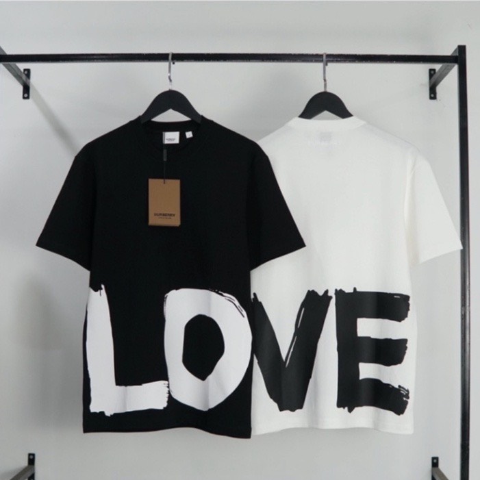 Áo phông chữ l.o.v.e Chất cotton s,ln