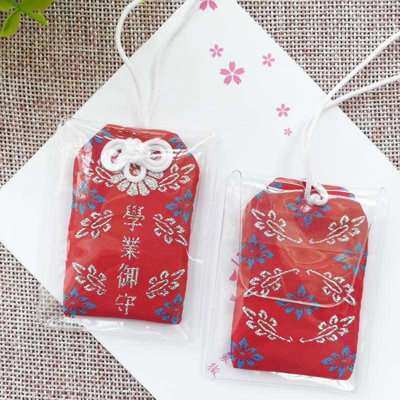 [HCM]Omamori Nhật Bản May Mắn Học Vận Học Giỏi Tặng Kèm đá Ngũ Sắc