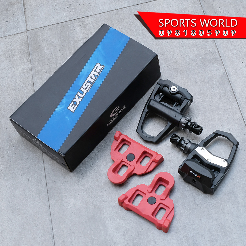 [HCM]Pedal can dòng road (hệ Shimano) EXUSTAR Đài Loan E-PR18P