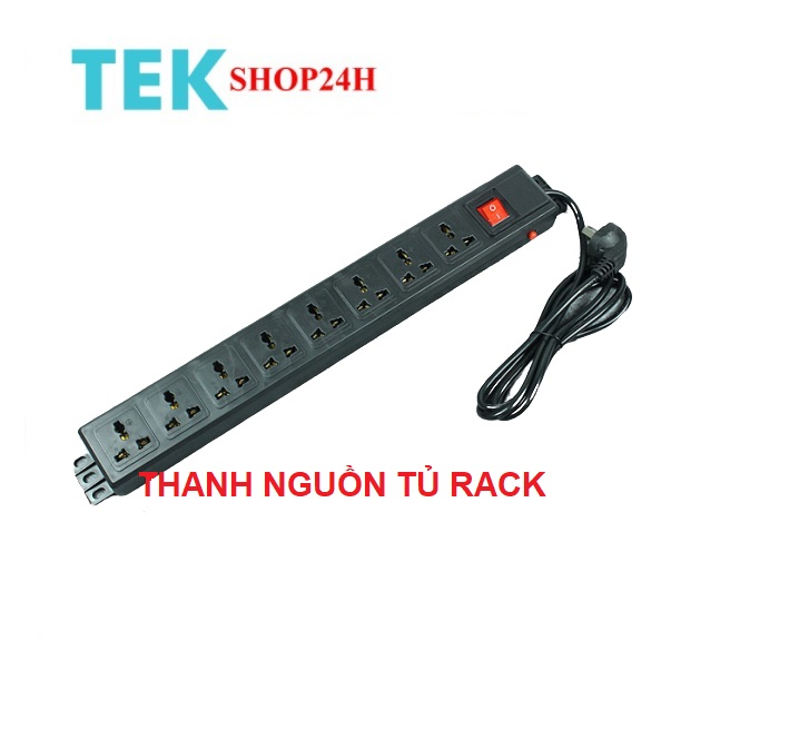 Thanh nguồn PDU sử dụng cho tủ rack 19 inch_BH 12 tháng