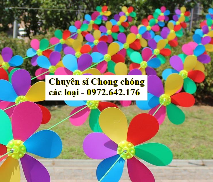 HCM Dây Chong Chóng Nhựa Chuỗi Hoa 10 mét 10 Hoa treo trang trí trường học