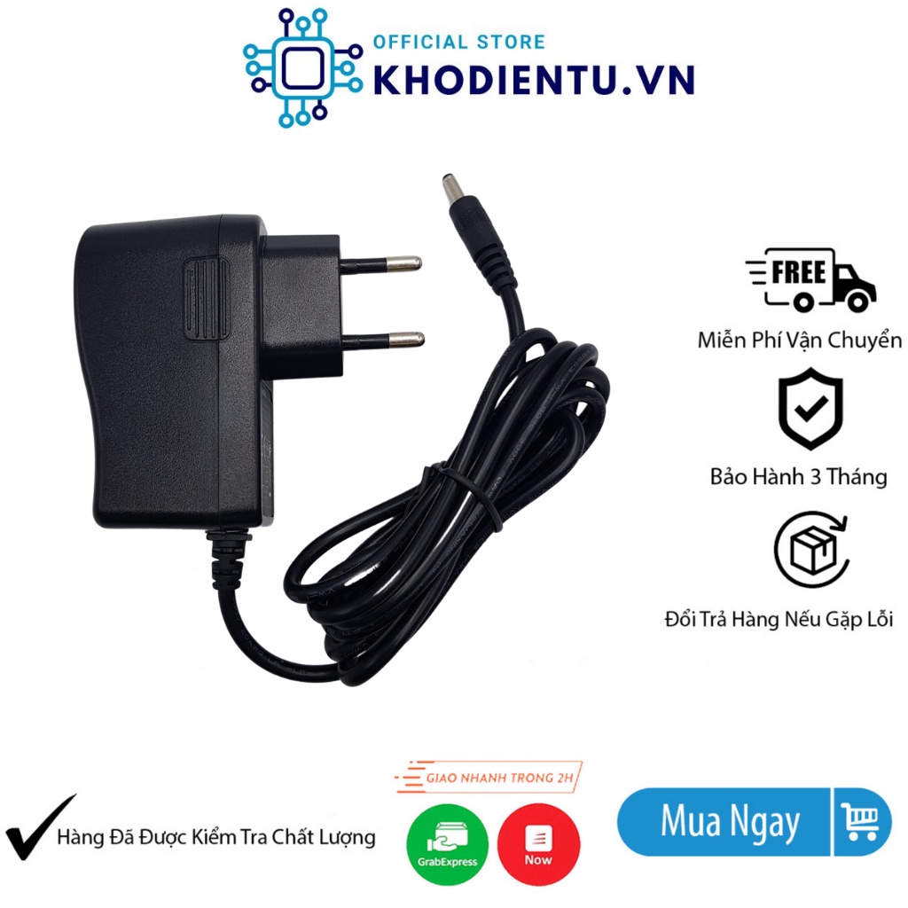 Nguồn adapter 5v2a cw0502 3.5x1.7mm hãng cenwell nguồn cho camera wifi modem shoplinhkienm2m
