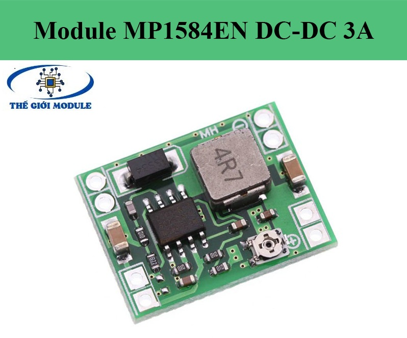 Mạch giảm áp buck dc-dc mini 3a mp1584en