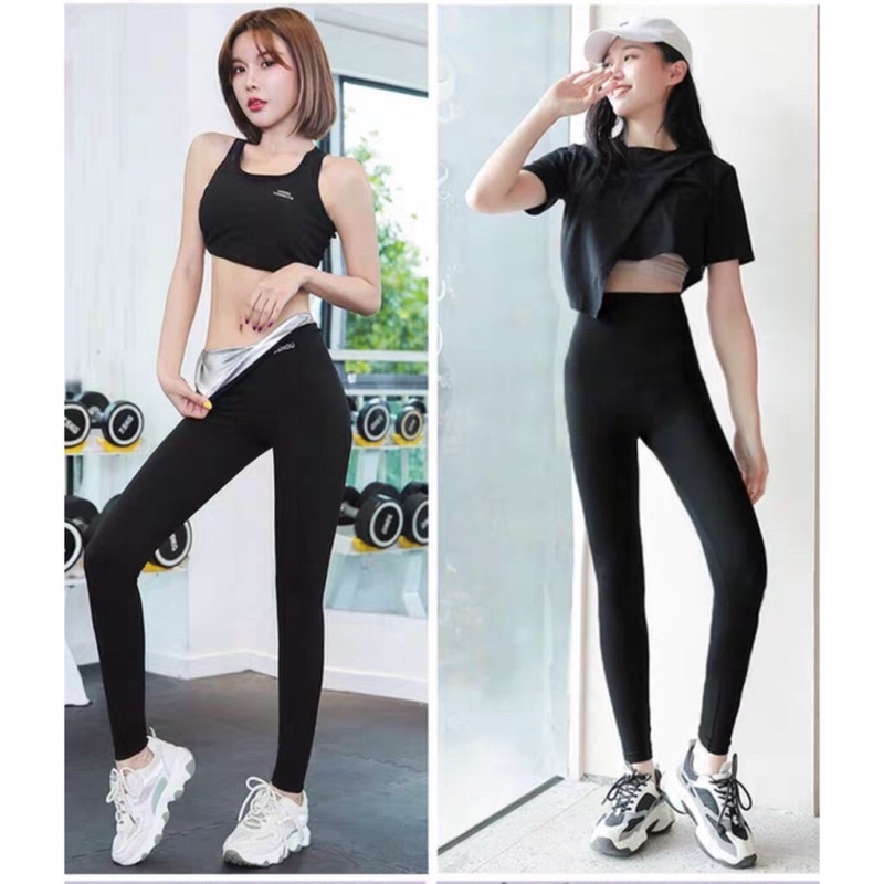 SIÊU HOT- Quần định hình, giữ nhiệt, đổ mồ hôi đánh tan mỡ bụng dáng dài