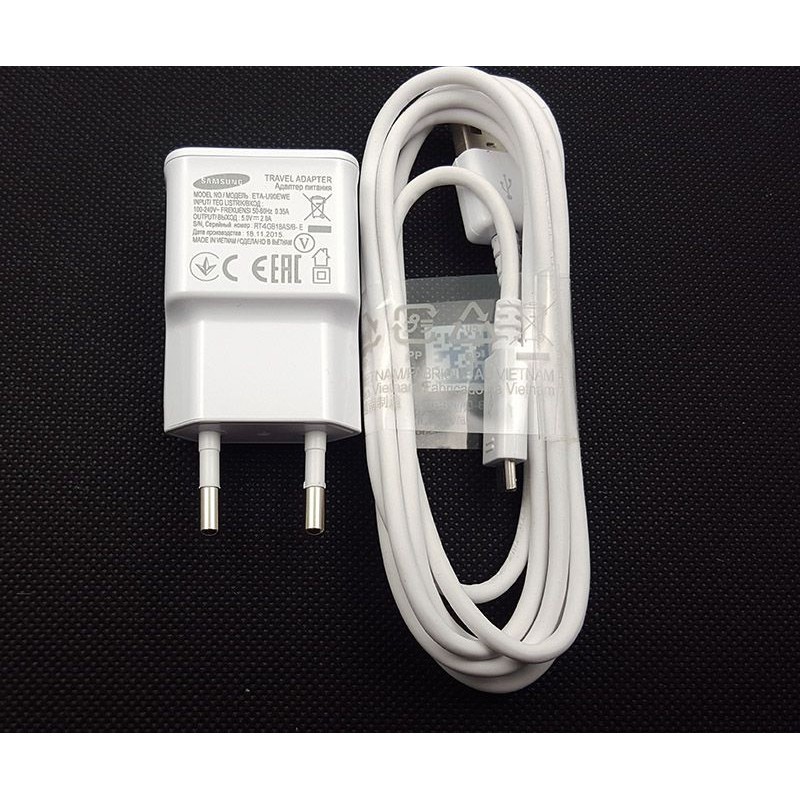 Combo củ sạc nhanh + cáp sạc nhanh Sam Sung dài 1,5m xịn, sạc nhanh 18W