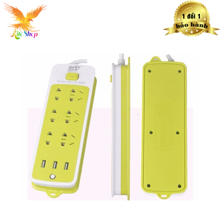 Ổ CẮM ĐIỆN ĐA NĂNG THÔNG MINH CÓ CỔNG USB SẠC NHANH 2A AN TOÀN CHỐNG GIẬT SIÊU TIỆN LỢI