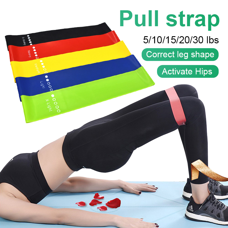 Dây miniband dây cao su kháng lực tập chân mông,dây kháng lực tập mông,dây đàn hồi kháng lực tập mông đùi