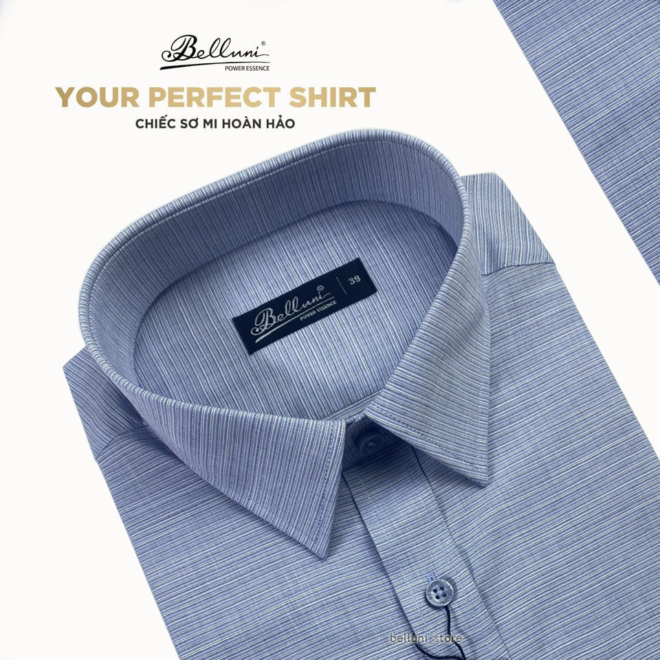 Mua Áo Sơ mi nam dài tay Belluni chất Bamboo chống nhăn tự nhiên ABDBPBE155V4 38 tại BELLUNI OFFICIAL STORE #12 Mua Áo Sơ mi nam dài tay Belluni chất Bamboo chống nhăn tự nhiên ABDBPBE155V4 38 tại BELLUNI OFFICIAL STORE