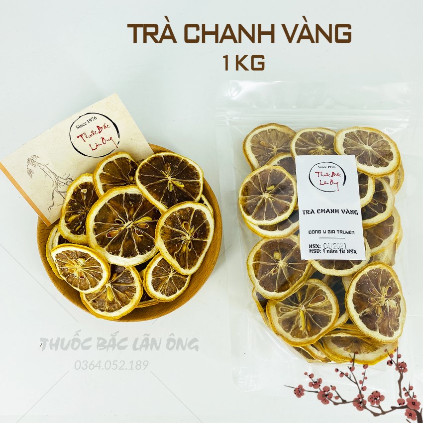 Chanh vàng sấy khô 1kg