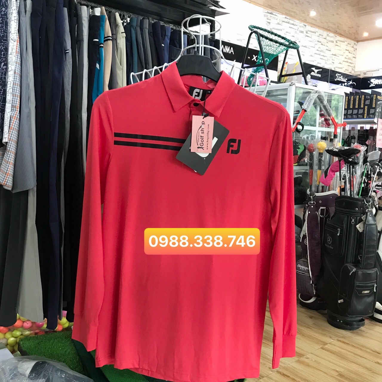 ÁO GOLF NAM FJ - SHOP GOLF HỒNG NHÙNG
