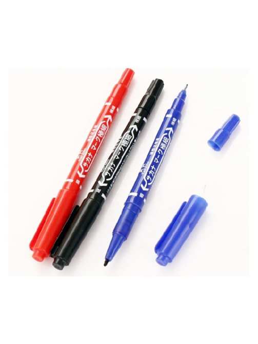 Com bo 3 bút lông dầu chuyên ghi thông tin túi trữ sữa mẹ