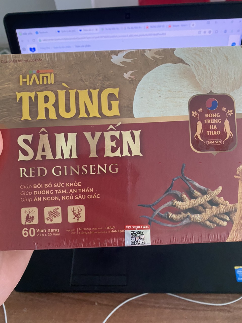 TRÙNG SÂM YẾN HAMI - Đông Trùng Hạ Thảo - Ăn ngon miệng, ngủ sâu giấc