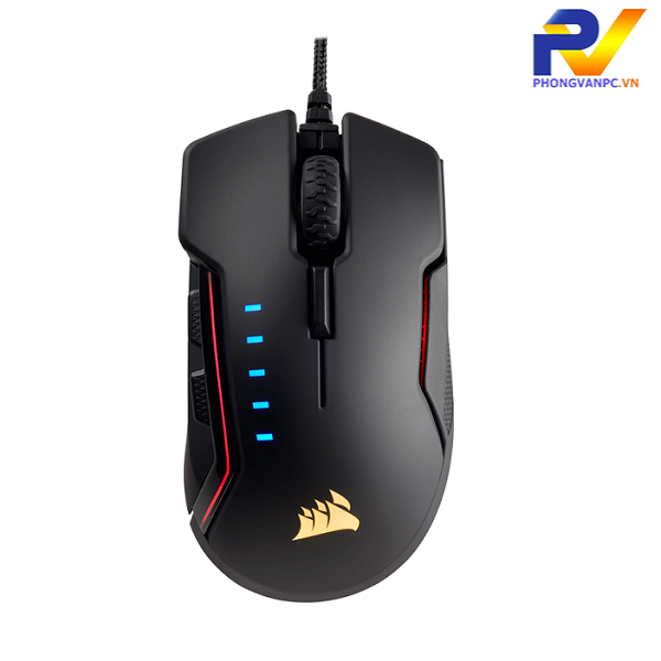 Chuột Gaming Corsair Glaive RGB - Aluminum