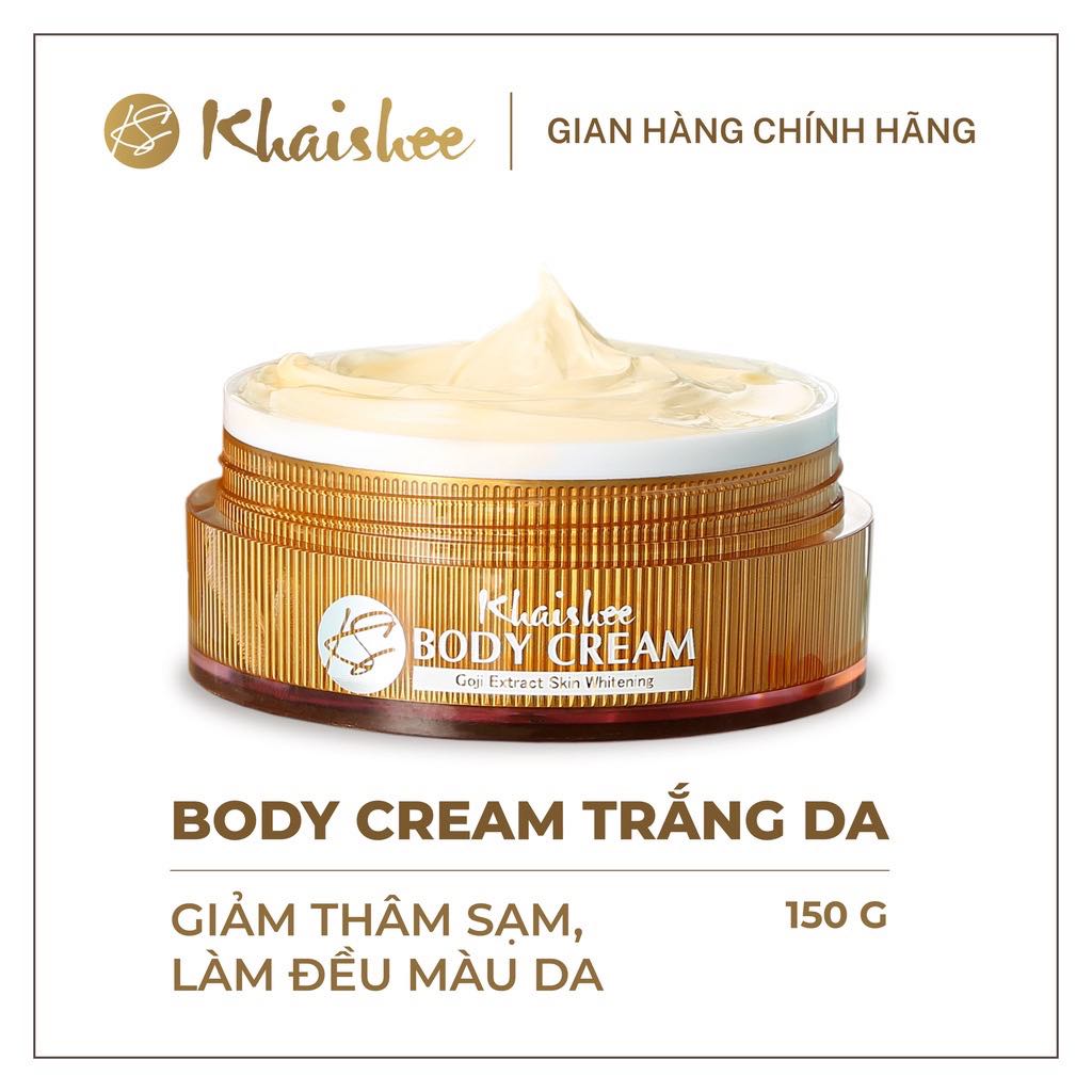 Kem dưỡng trắng da body khaishee chính hãng