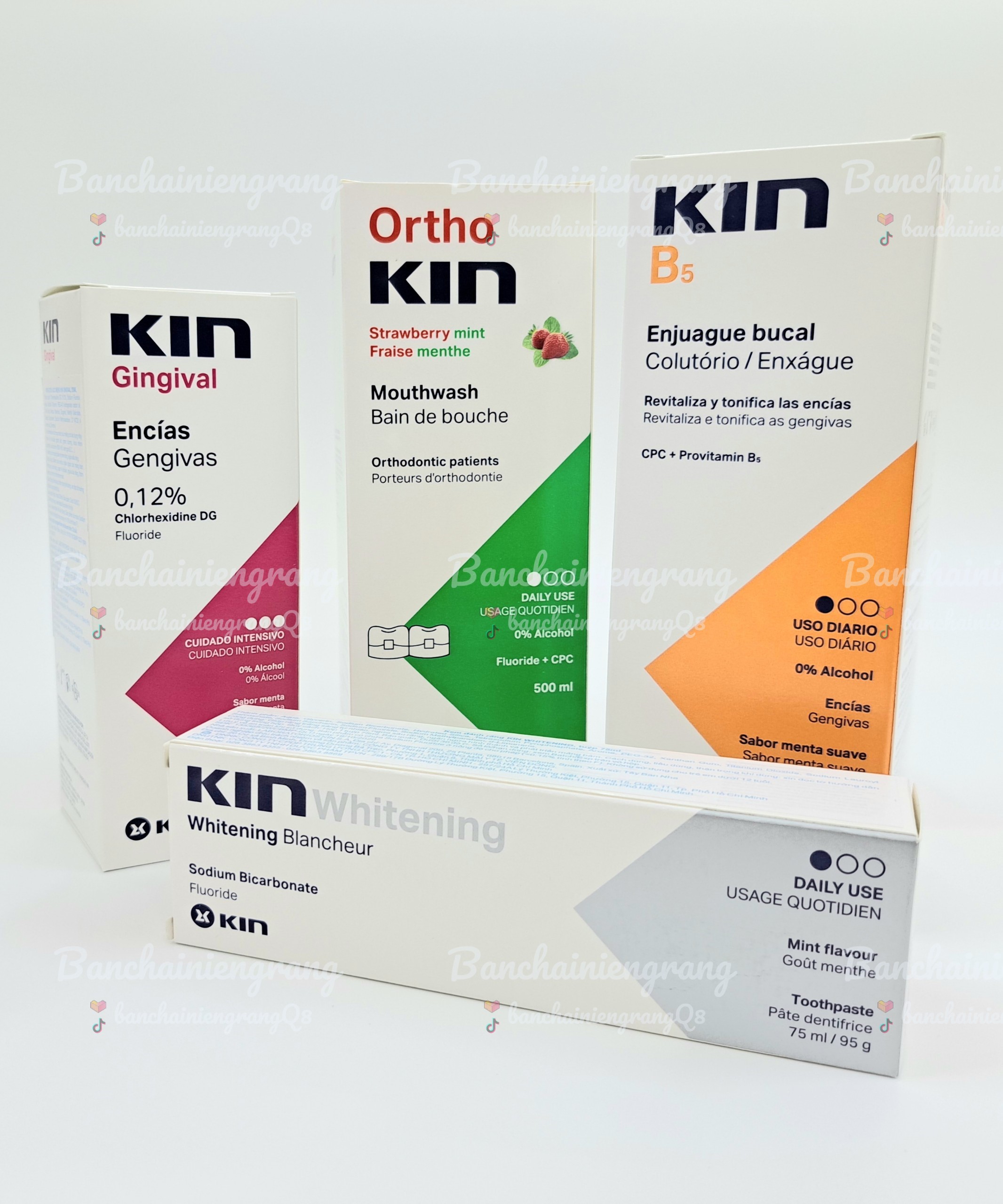 Các dòng Nước súc miệng Kin